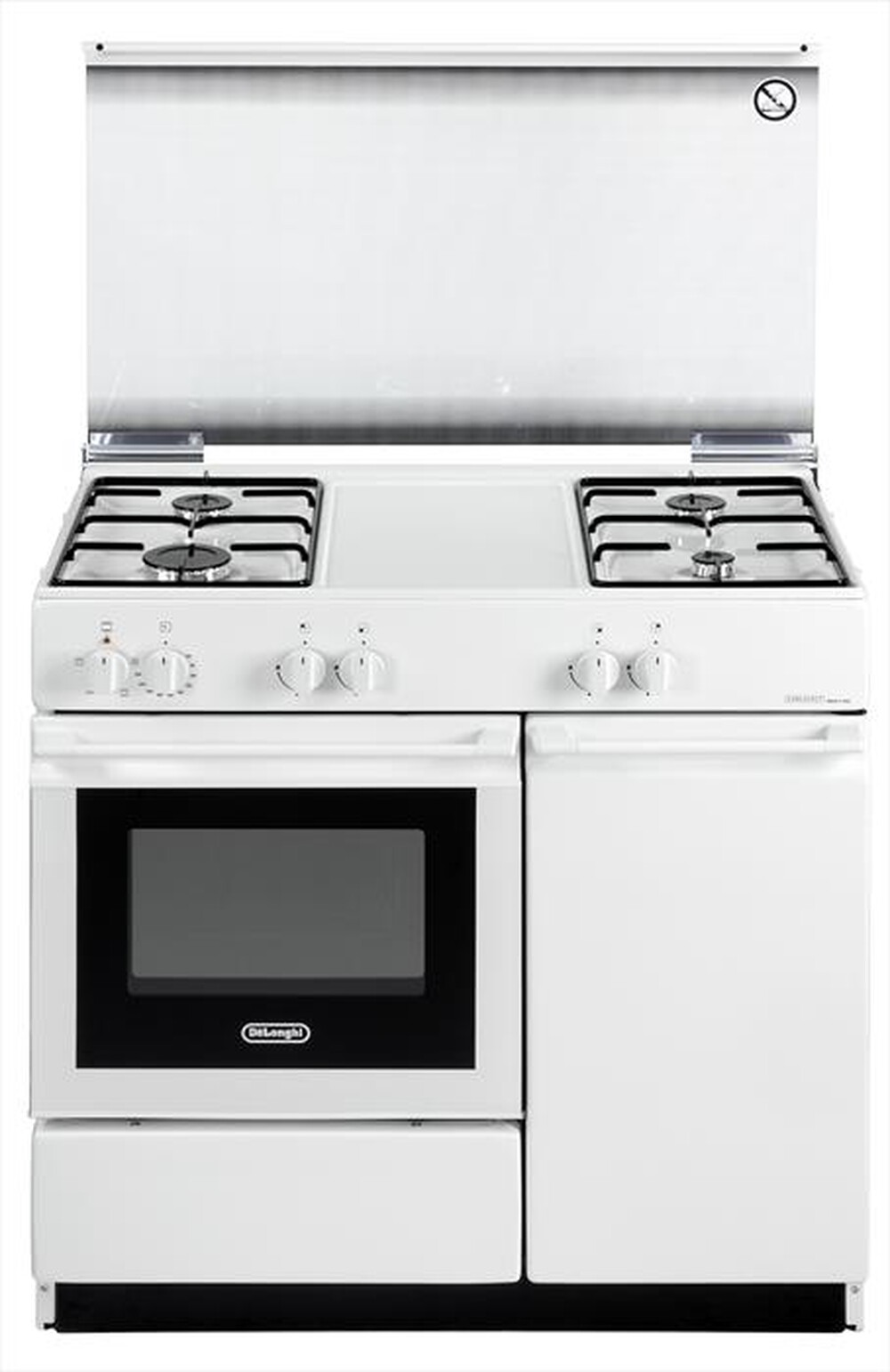 "DE LONGHI - Cucina a gas SEW 8540 N ED Classe A-Bianco"