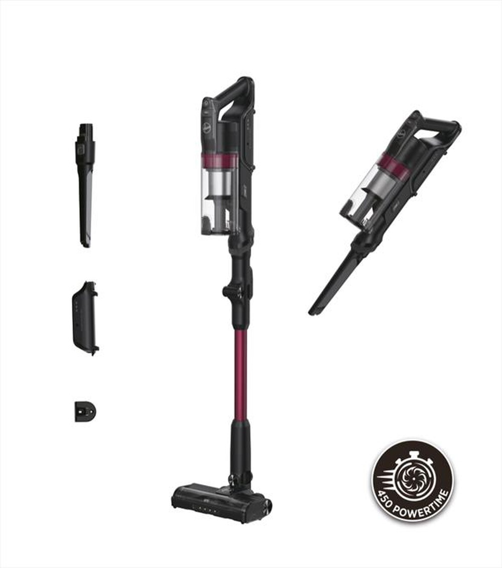 "HOOVER - Aspirapolvere ricaricabile HF1P10HX 011-Magenta"