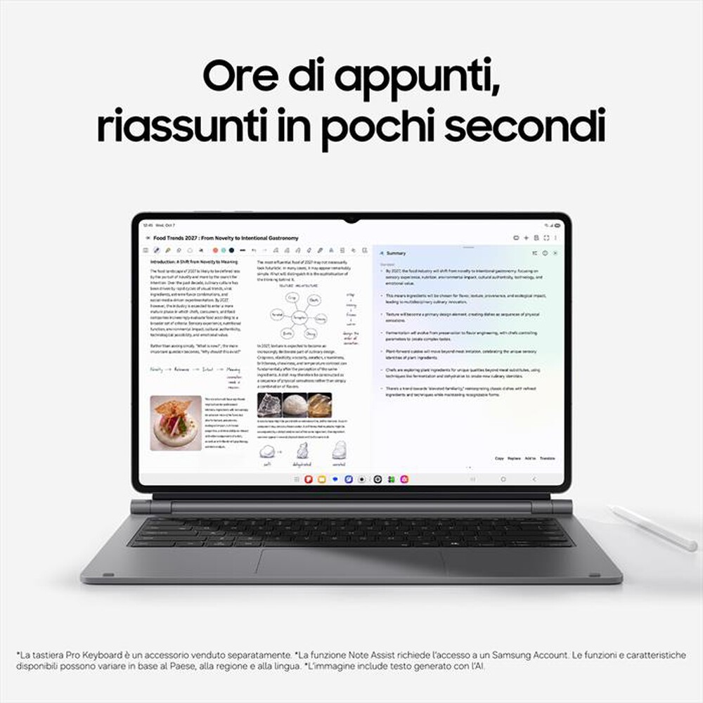 Immagine del prodotto SAMSUNG - GALAXY TAB S12 ULTRA 256GB WI-FI-Gray