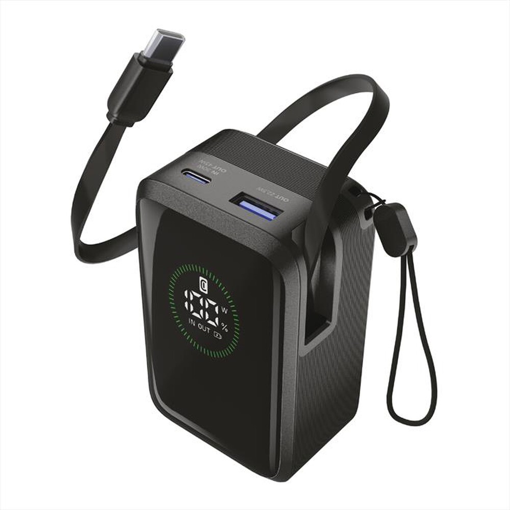 Immagine del prodotto CELLULARLINE - POWER BANK ROLLER 10000-Nero