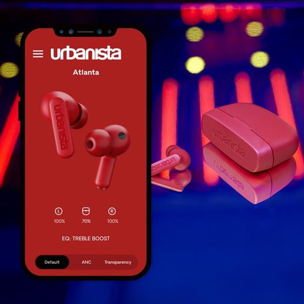"URBANISTA - Auricolare Bluetooth ATLANTA-Steel Blue - Blu"