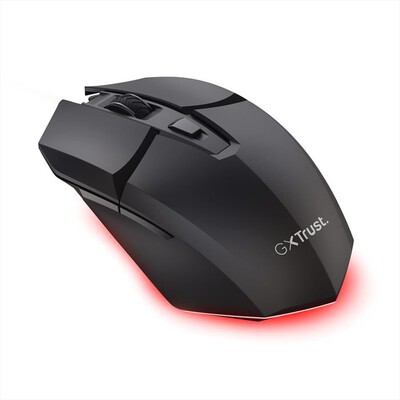 TRUST - GXT122 FELOX+ DUAL WIRELESS MOUSE-Black/ LED multicolor