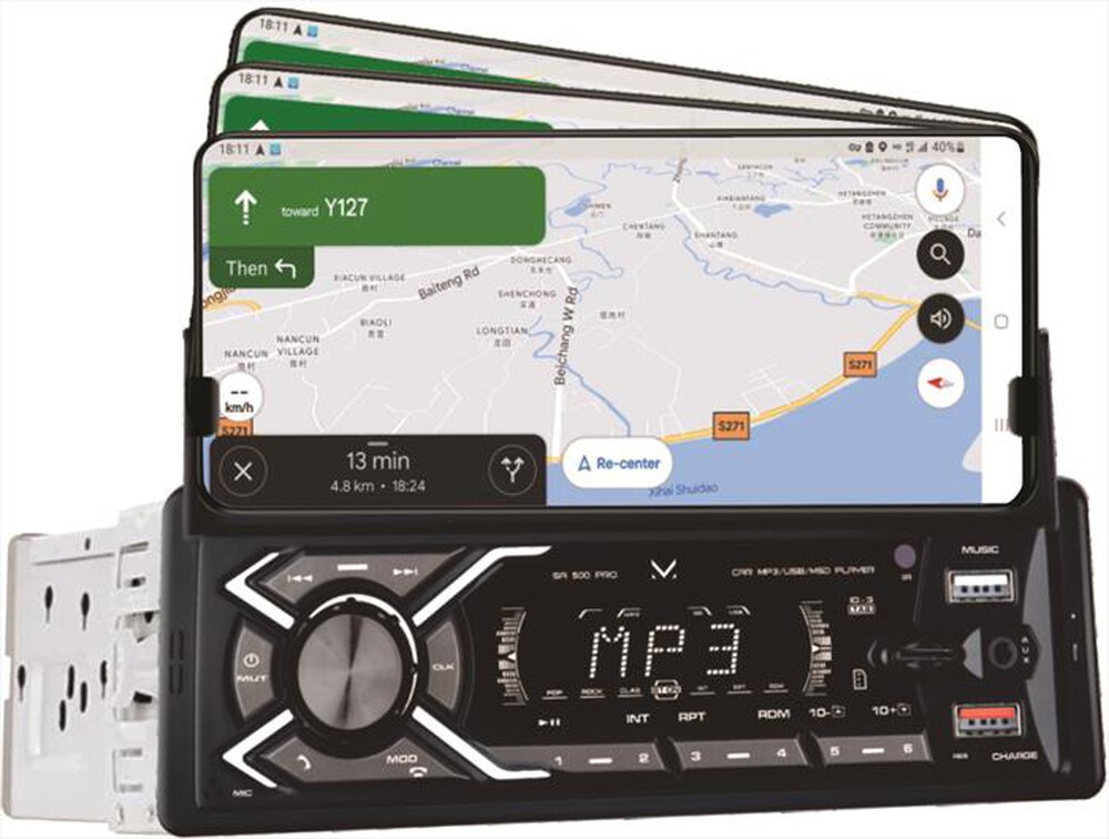 Immagine del prodotto MAJESTIC - Car stereo SA 500 PRO-NERO