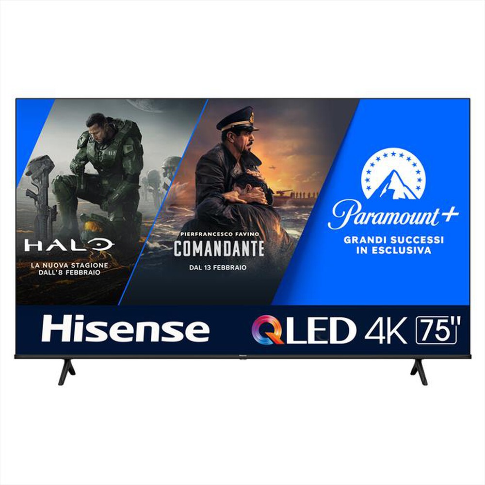"HISENSE - Smart TV QLED UHD 4K 75\" DolbyVision/Atmos 75E79KQ-Black"