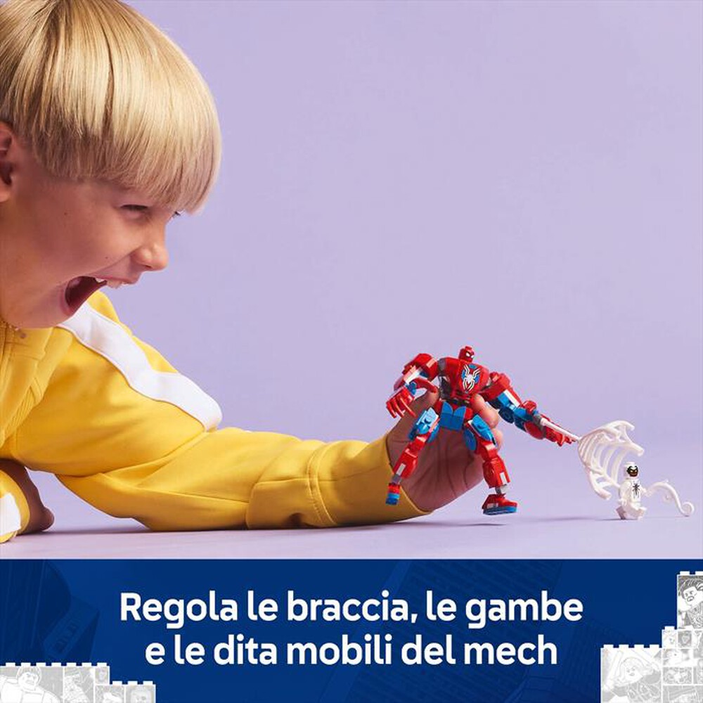 Immagine del prodotto LEGO - SUPER HEROES Mech SpiderMan contro AntiVenom 76308