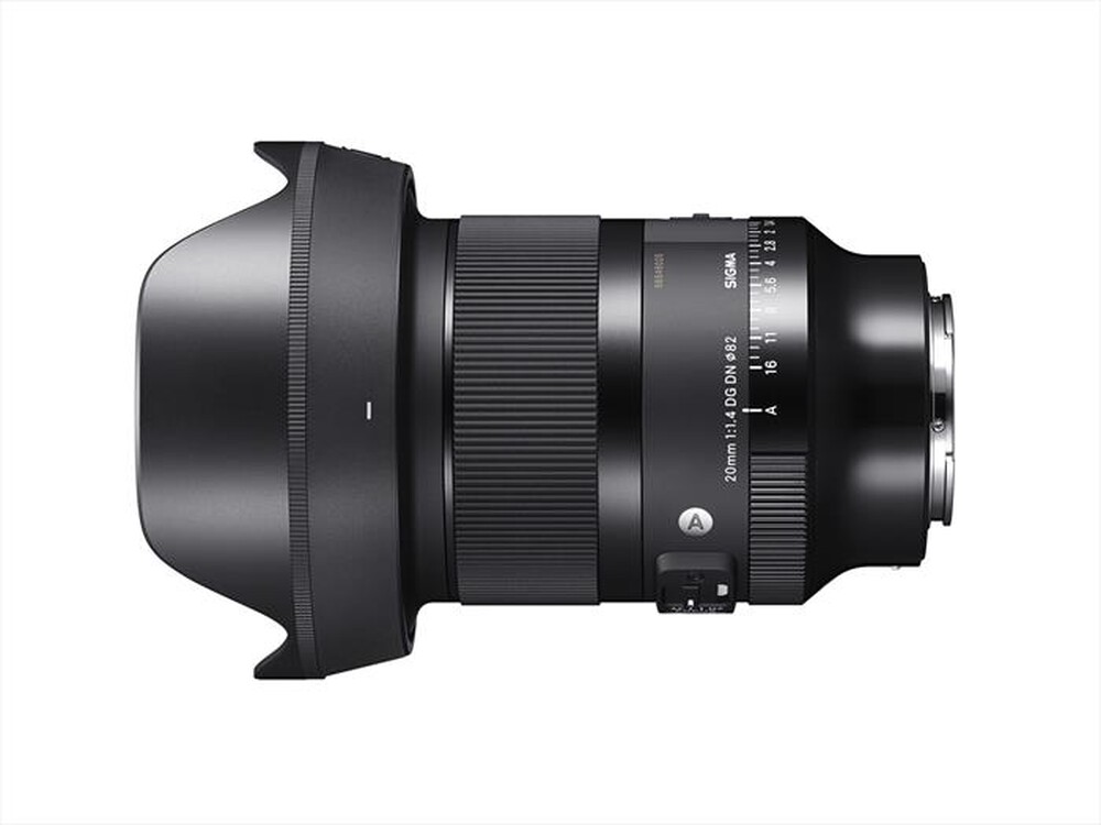 Immagine del prodotto SIGMA - Obiettivo fisso 20MM F/1.4 DG DN (A) SONY E-MOUNT-NERO/SILVER