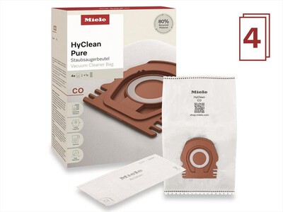 MIELE - Dust bag HYCLEAN PURE CO-Bianco,  MIELE - Dust bag HYCLEAN PURE CO-Bianco
