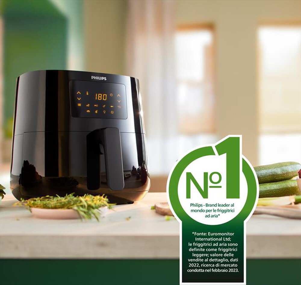 "PHILIPS - FRIGGITRICE AIRFRYER SERIE 3000 DA 6.2L HD9270/96"