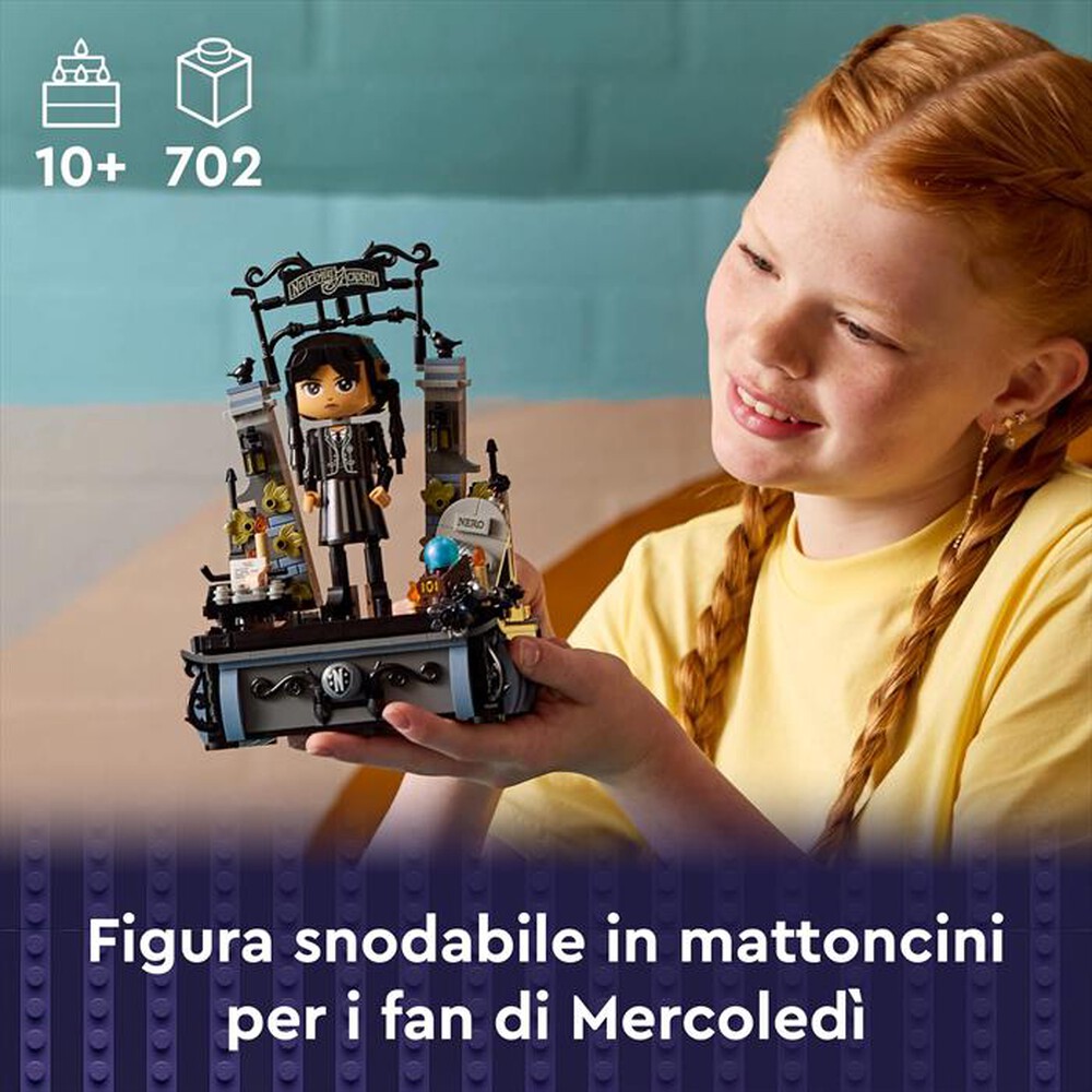 Immagine del prodotto LEGO - WEDNESDAY Personaggio di Mercoled&igrave; Addams 76780
