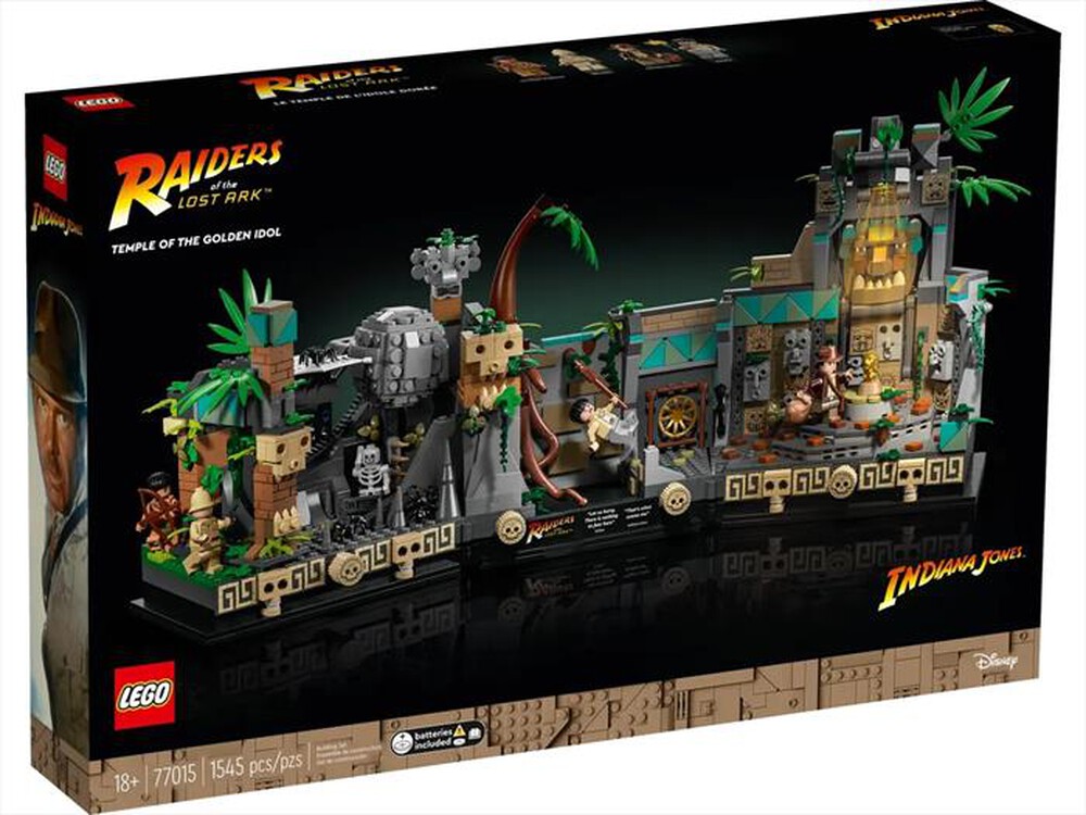 "LEGO - INDIANA JONES Il Tempio dell’idolo d’oro - 77015"