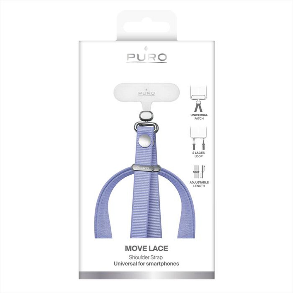 Immagine del prodotto PURO - Tracolla per smartphone-Lavander Blue