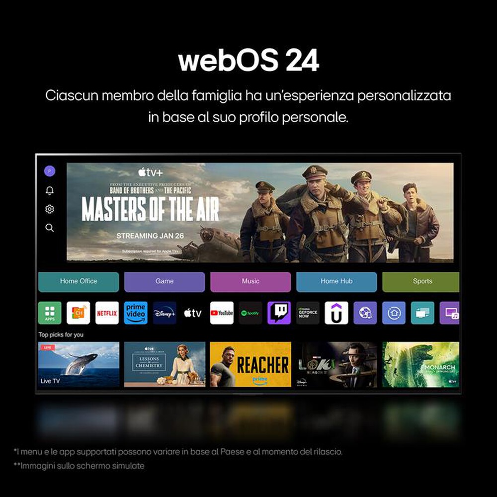 Immagine del prodotto LG - Smart TV QNED Serie 86 UHD 4K 65" 65QNED86T6A-Blu