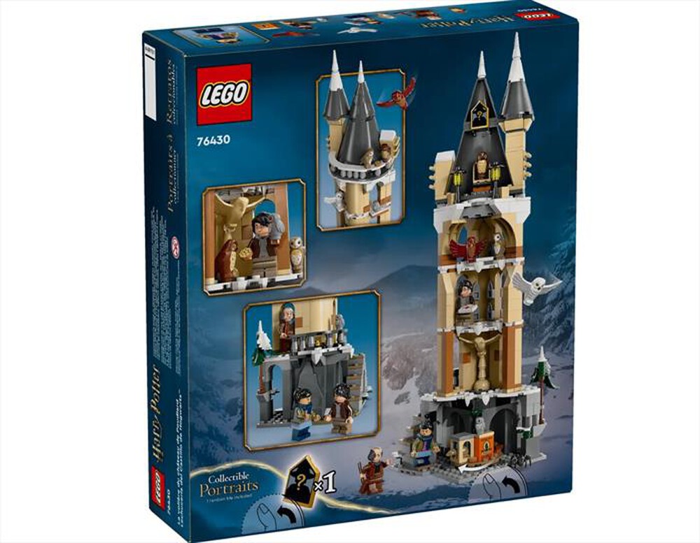 "LEGO - HARRY POTTER Guferia del Castello Hogwarts - 76430-Multicolore"