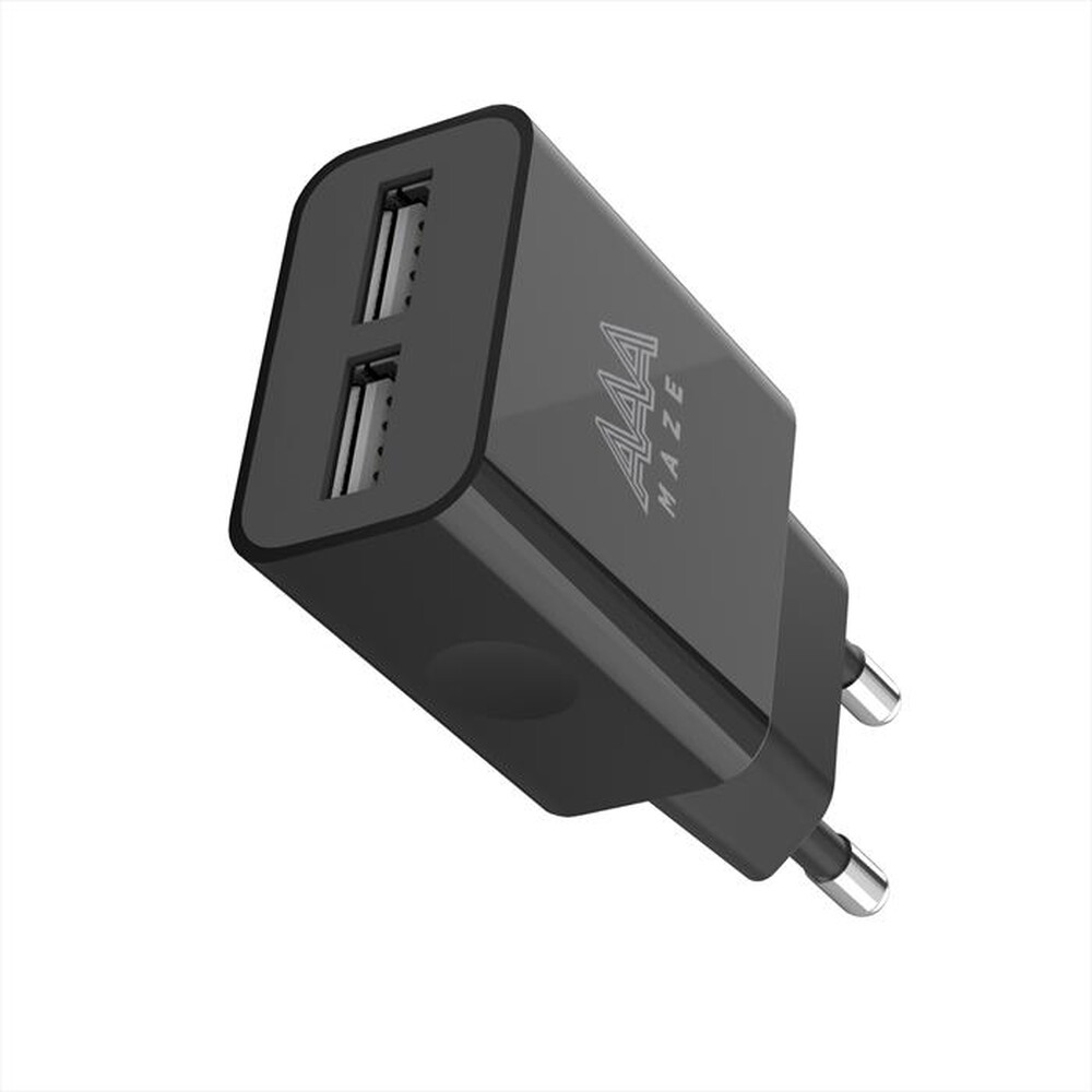 "AAAMAZE - TRAVEL CHARGER 2 USB SMART CHARGER 3.0A +"