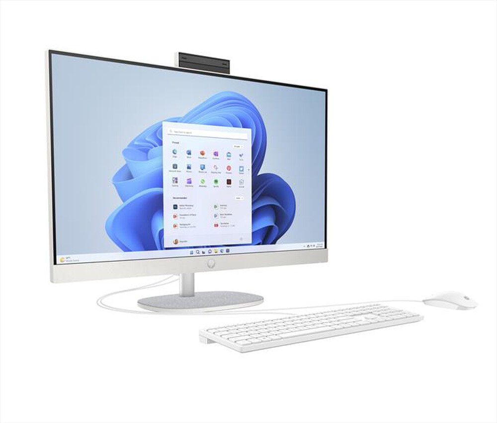 "HP - Desktop ALL-IN-ONE 27-CR0000NL-Shell White"