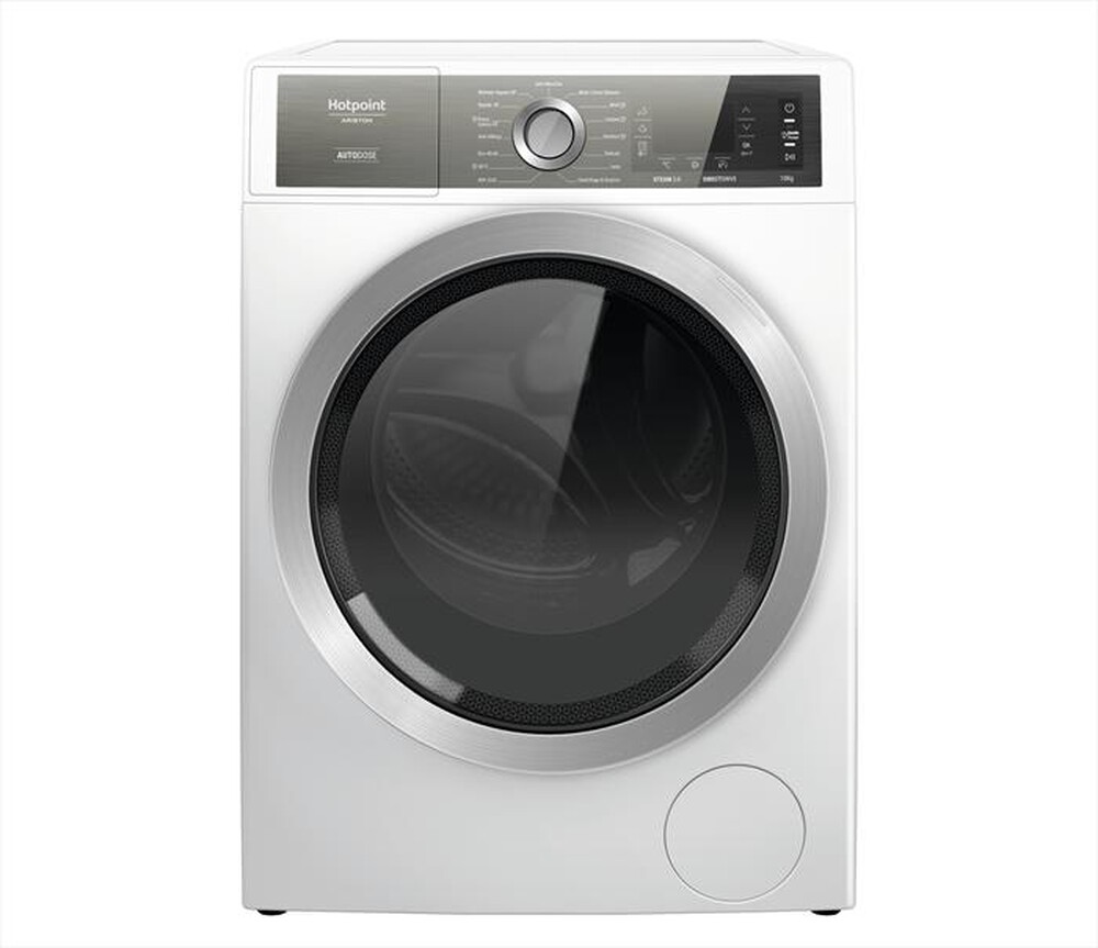 "HOTPOINT ARISTON - Lavatrice GENTLE POWER H8 W046WB IT 10 Kg Classe A-Bianco"