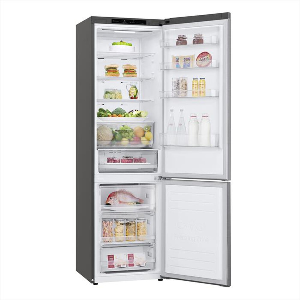 "LG - Frigorifero combinato GBB62PZJMN Classe E 384 lt-Argento"