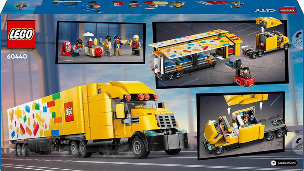 "LEGO - CITY Camion per le consegne giallo - 60440"