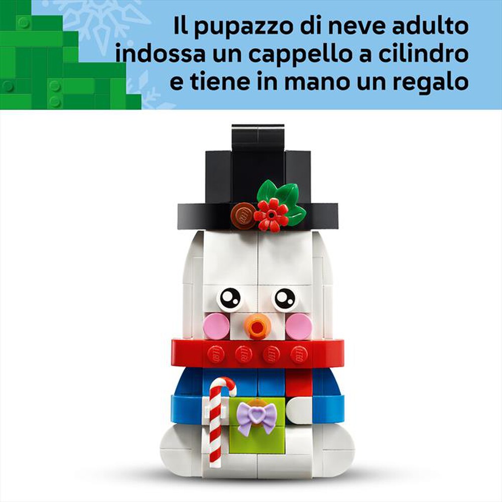 Immagine del prodotto LEGO - Pupazzi di neve ornamentali - 40812