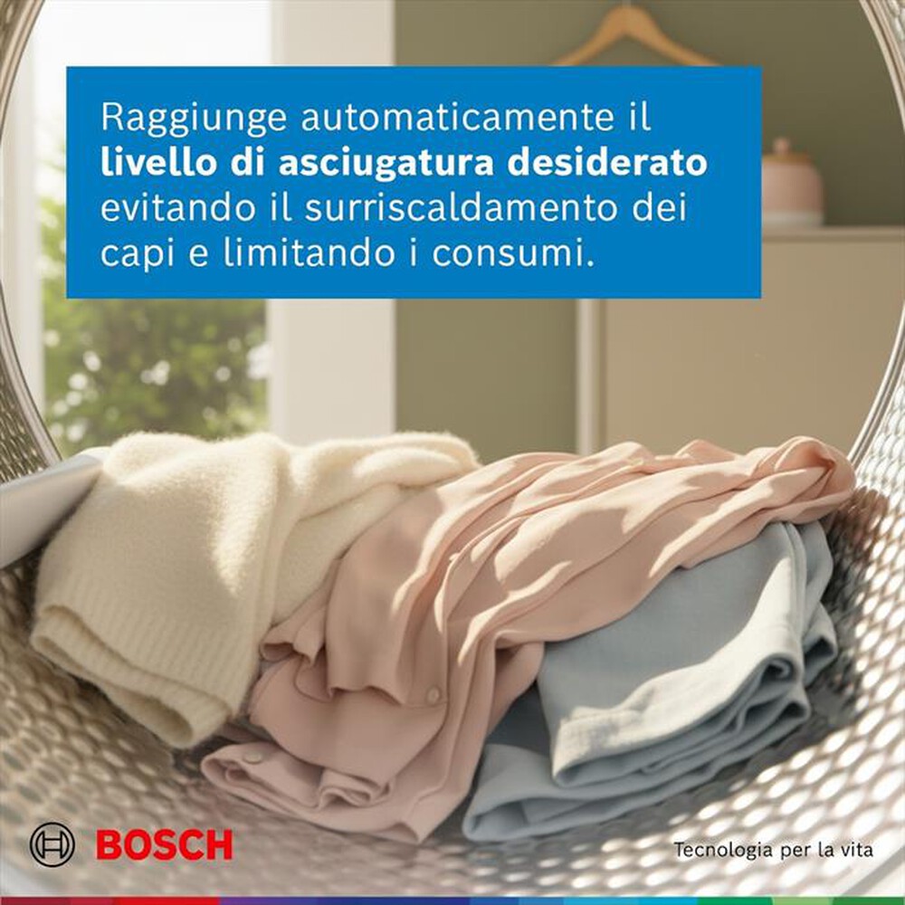 Immagine del prodotto BOSCH - Asciugatrice Serie 6 WQG243D9IT 9Kg Classe C-Bianco
