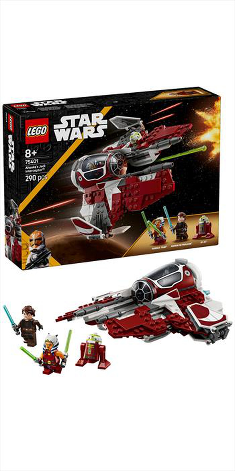 Immagine del prodotto LEGO - STAR WARS Jedi Interceptor di Ahsoka 75401