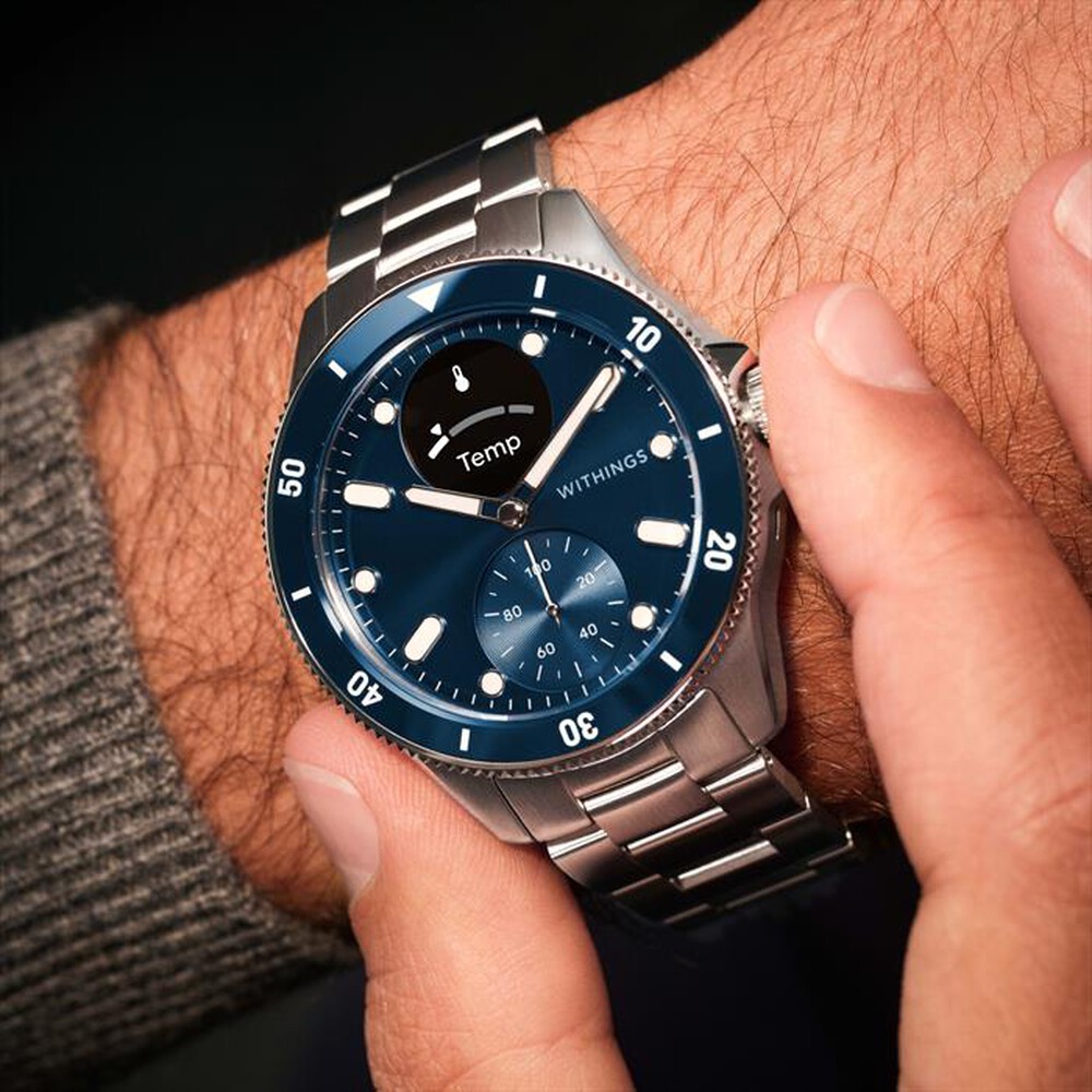 Immagine del prodotto WITHINGS - ScanWatch Nova quadrante blue-Silver