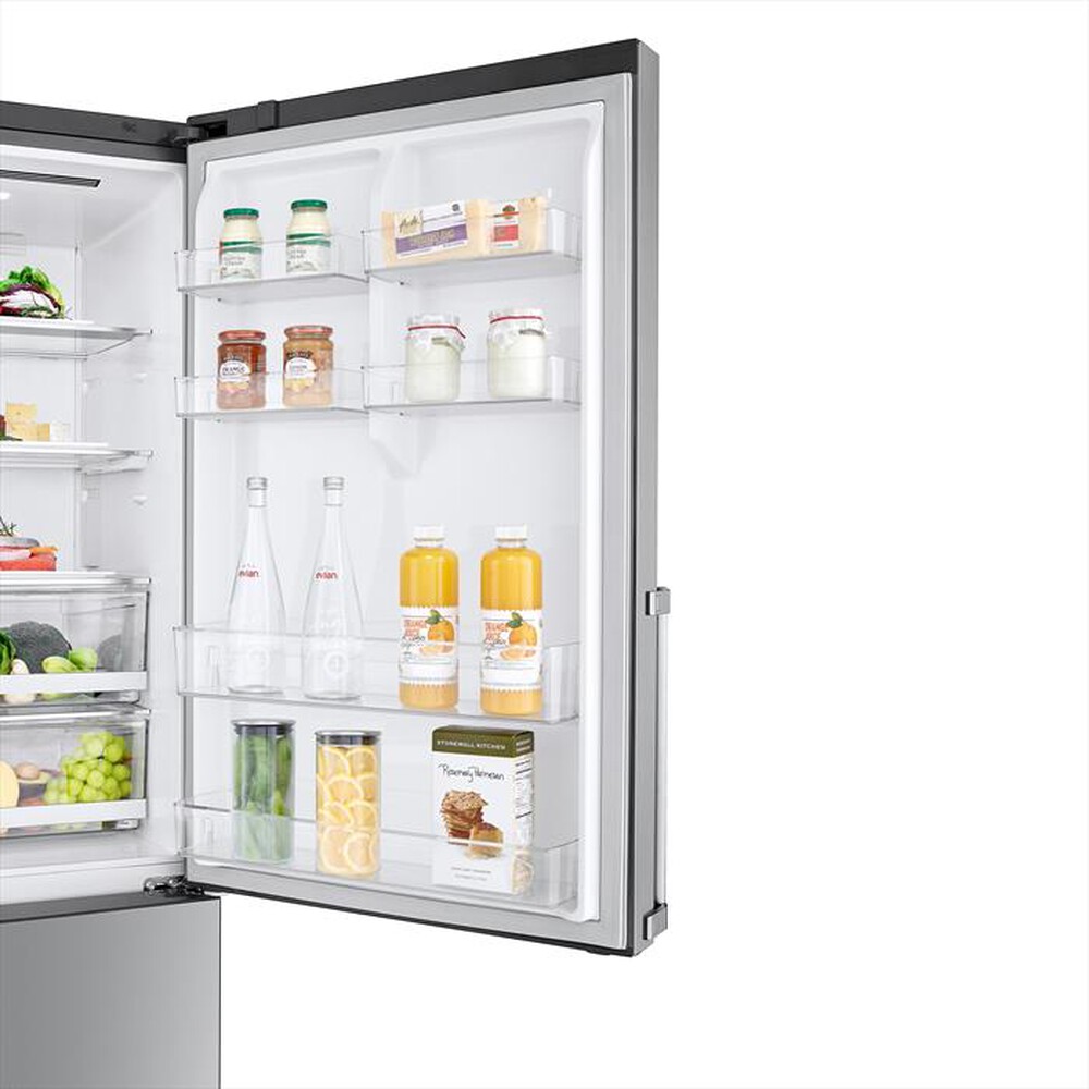 "LG - Frigorifero combinato GBB567PZCMB Classe E 500lt-Stainless steel"