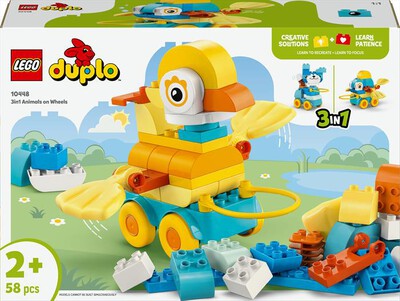 LEGO - DUPLO Town Animali su ruote 3 in 1 10448