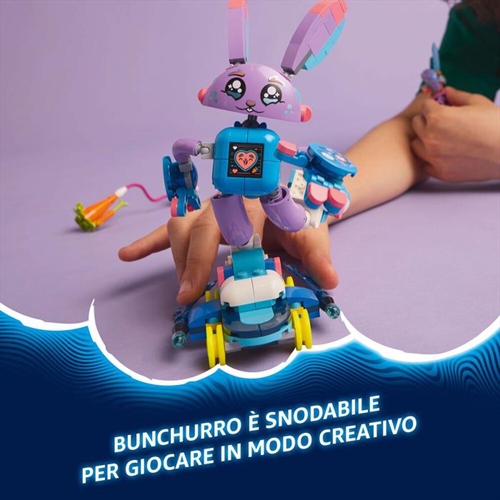 Immagine del prodotto LEGO - DREAMZzz Izzie e coniglio gaming Bunchurro 71490