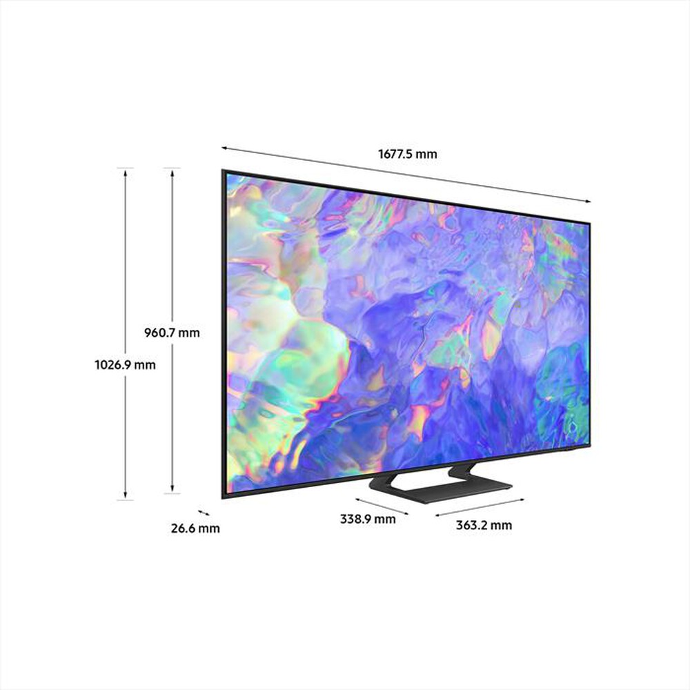 "SAMSUNG - Smart TV LED Crystal UHD 4K 75\" UE75CU8570UXZT-TITAN GREY"