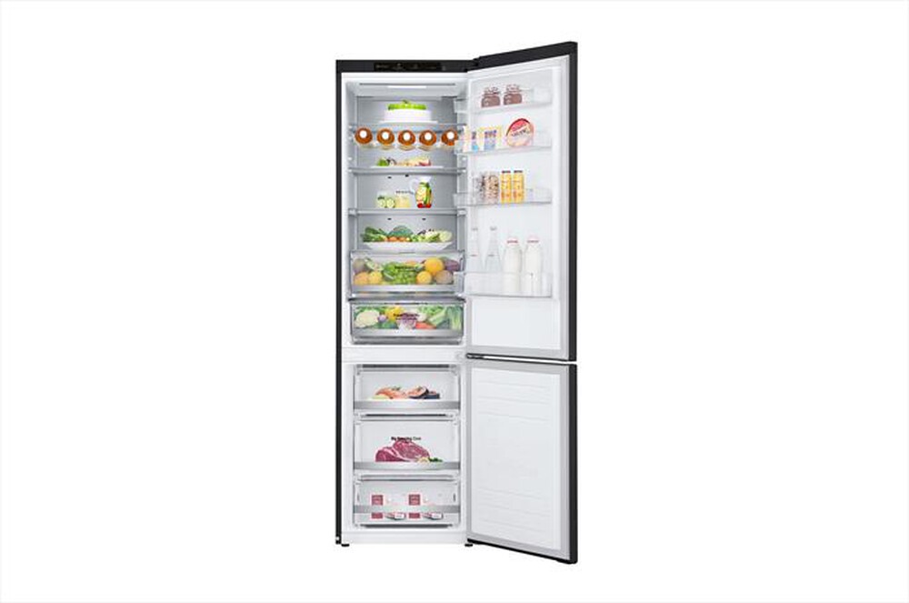 "LG - Frigorifero combinato GBB72MCVBN Classe B 384L-Grigio scuro"