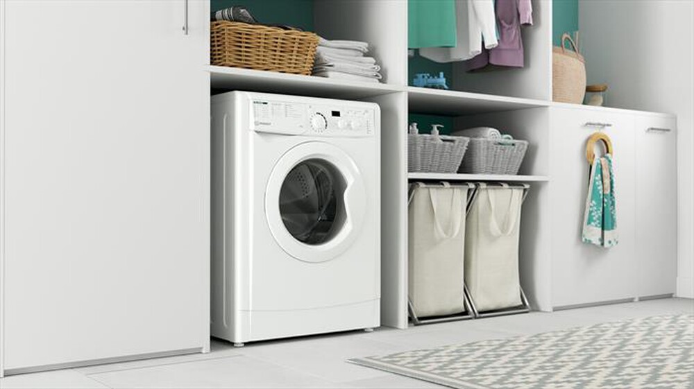 "INDESIT - Lavatrice slim EWSD 61251 W IT N 6 Kg Classe F-Bianco"