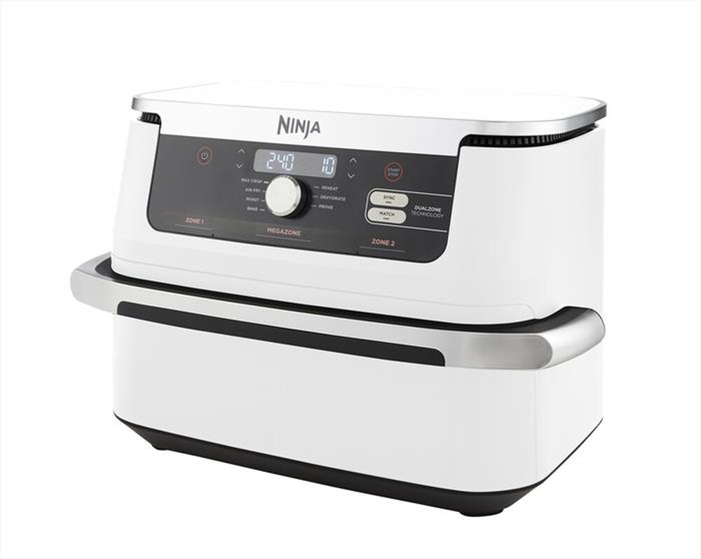 "NINJA - FRIGGITRICE AD ARIA FLEXDRAWER DA 10,4 L-Bianco"
