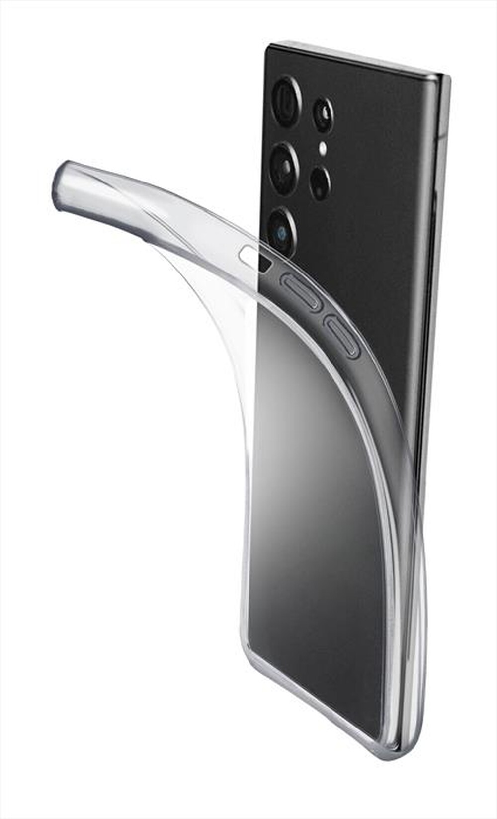 "CELLULARLINE - Custodia back FINECGALS24UT Galaxy S24 Ultra-Trasparente"