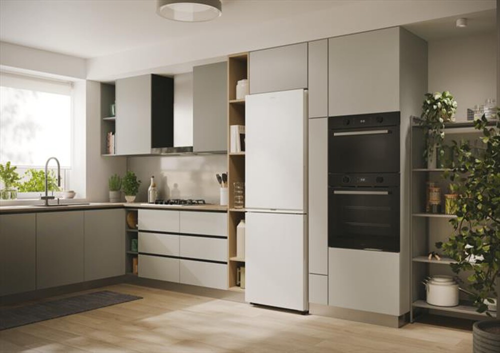 "CANDY - Frigorifero combinato CNCQ2T618EW Classe E 355 lt-Bianco"