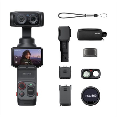 INSTA360 - Action cam LUNA ULTRA CREATOR BUNDLE-Nero