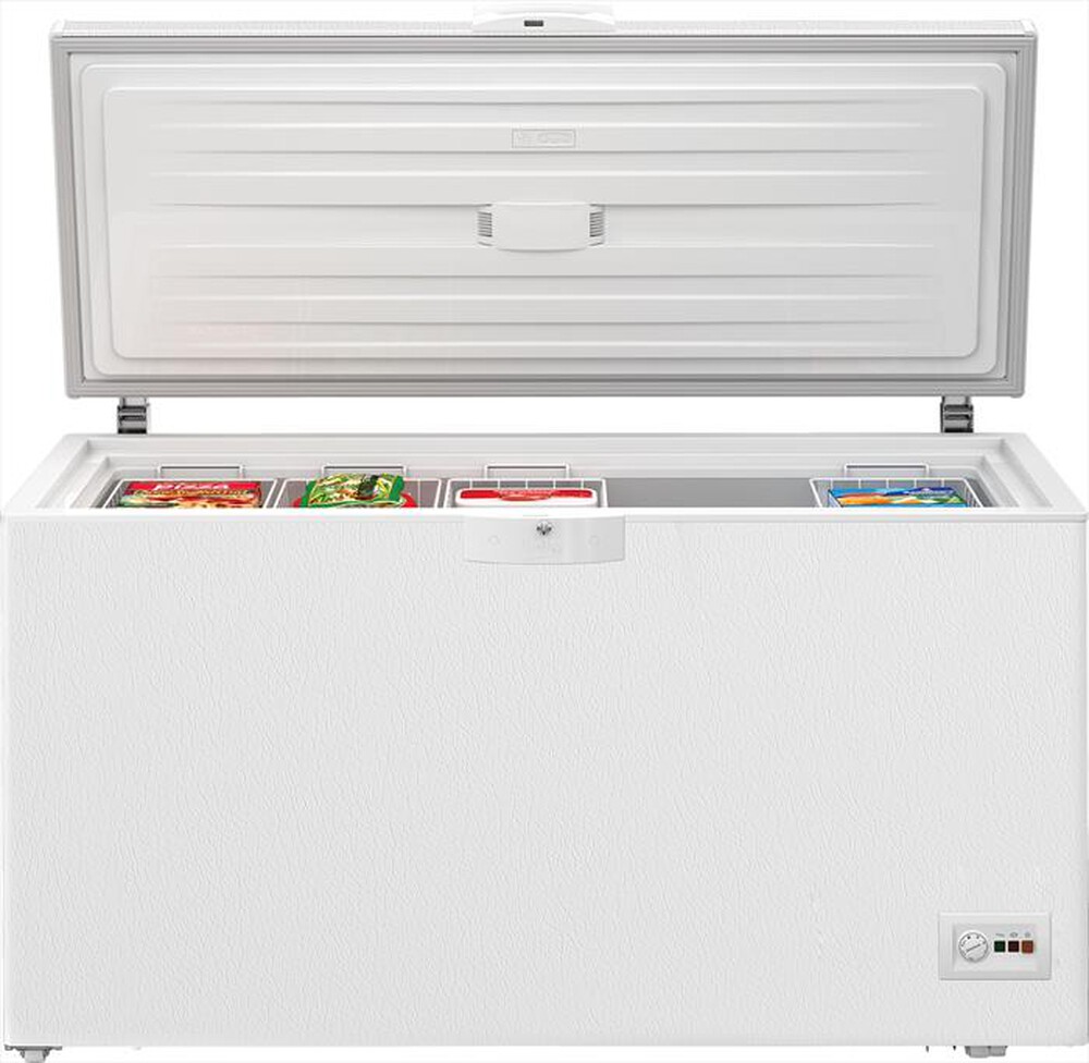 "BEKO - Congelatore orizzontale HSM37540 Classe E 360 lt-Bianco"