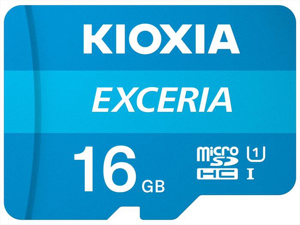 "KIOXIA - MICROSD EXCERIA MEX1 UHS-1 16GB-Azzurro"