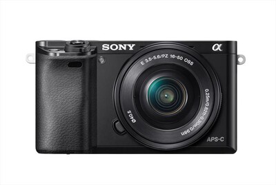 SONY - Alpha ILCE6000LB-black