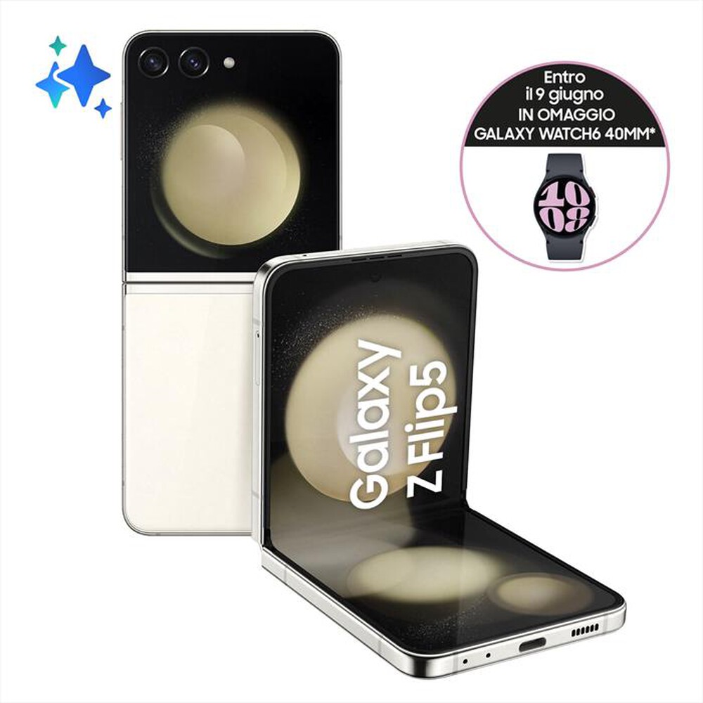 "SAMSUNG - Galaxy Z Flip5 512GB-Cream"