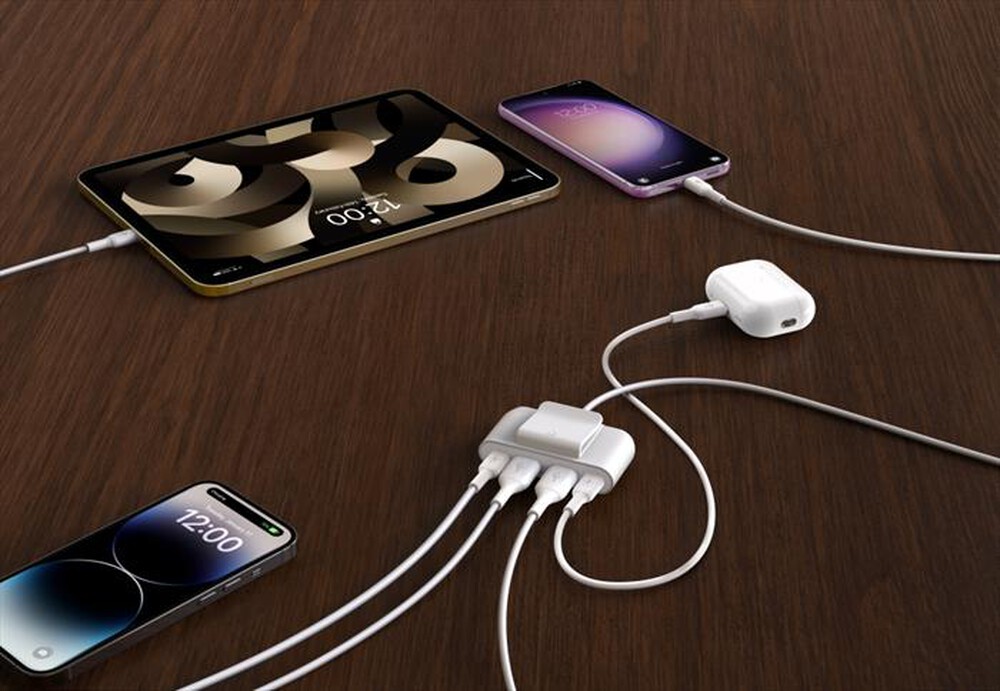 Immagine del prodotto BELKIN - 4-PORT USB POWER EXTENDER 2M - BIANCO-BIANCO