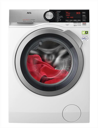 AEG - Lavatrice L8FEC962S 9 Kg Classe A-Bianco/obl&ograve; silver