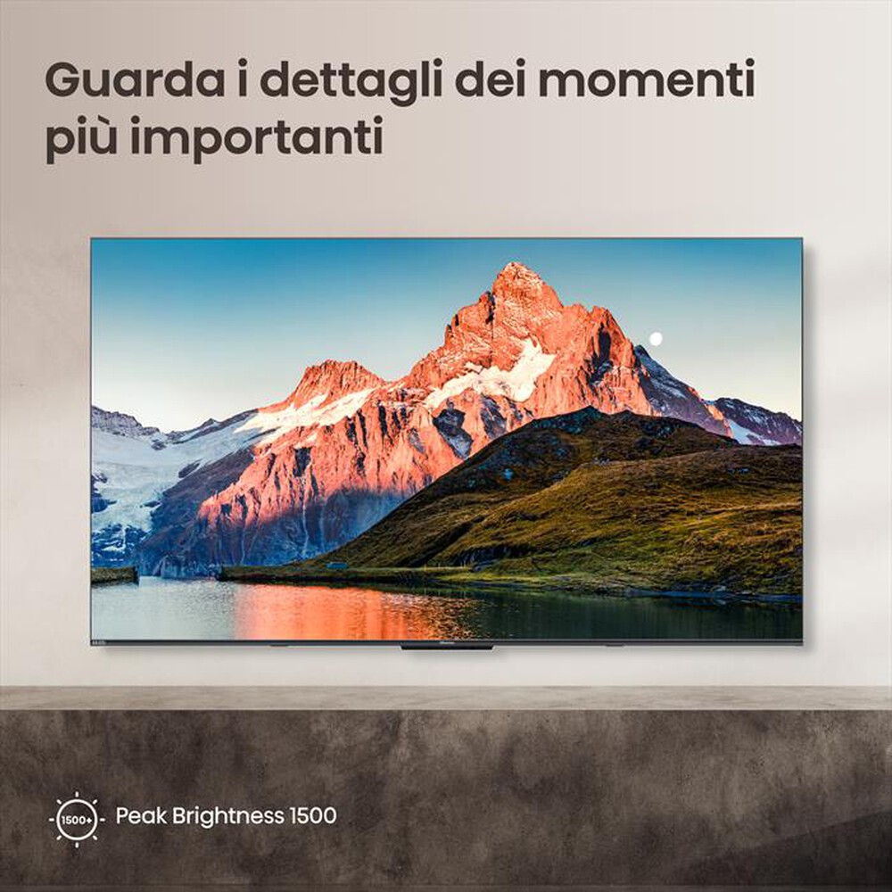 "HISENSE - Smart TV MINI LED UHD 4K 55\" 55U8KQ-Dark Grey"