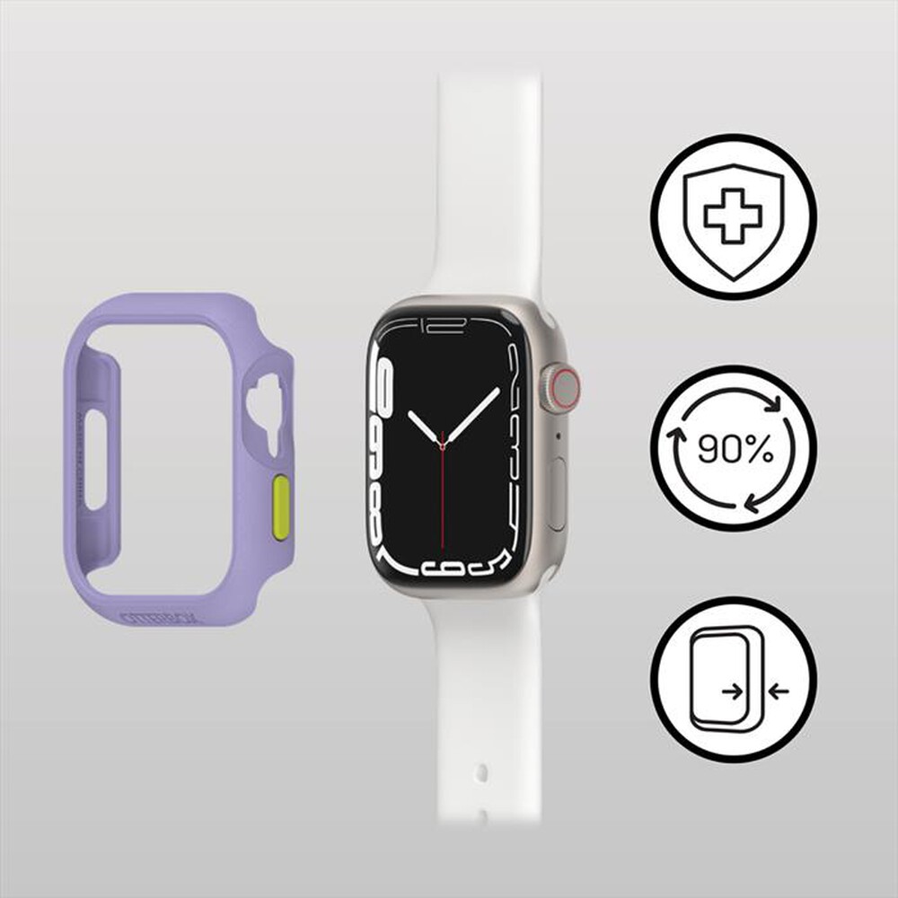 "OTTERBOX - EXO EDGE CUSTODIA PER APPLE WATCH SERIE 9/8/7 41MM-Viola"