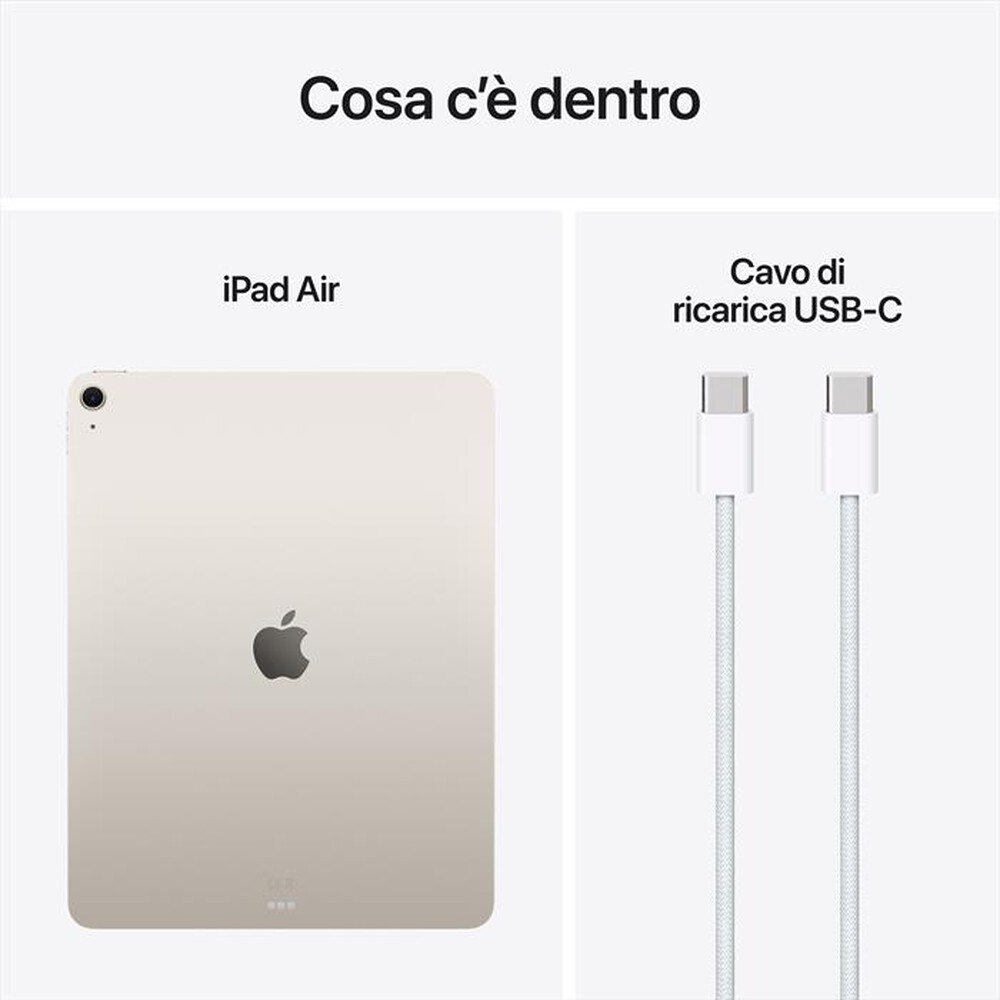 Immagine del prodotto APPLE - iPad Air 13" Wi-Fi 128GB (2025)-Galassia