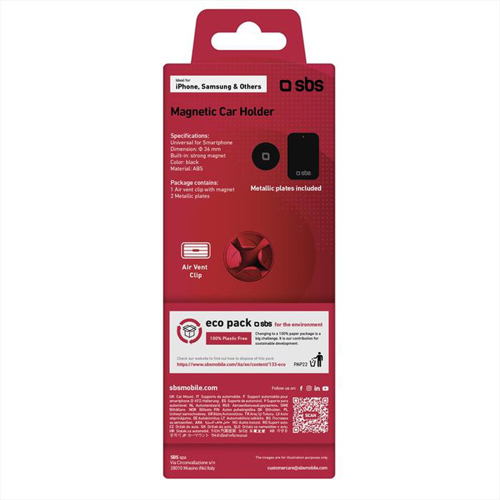 Immagine del prodotto SBS - TESUNSUPMAGR-Rosso