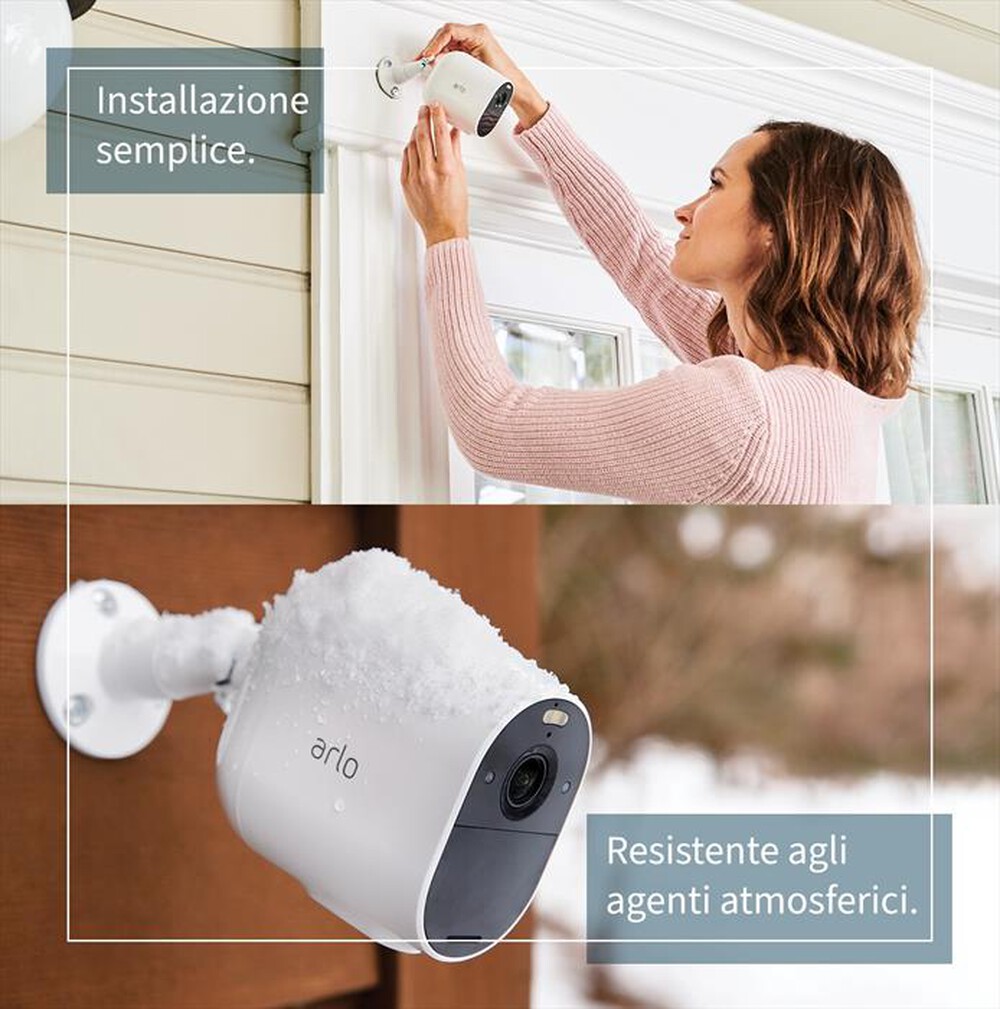 Immagine del prodotto ARLO - ESSENTIAL 4 CAMERE WI-FI-White