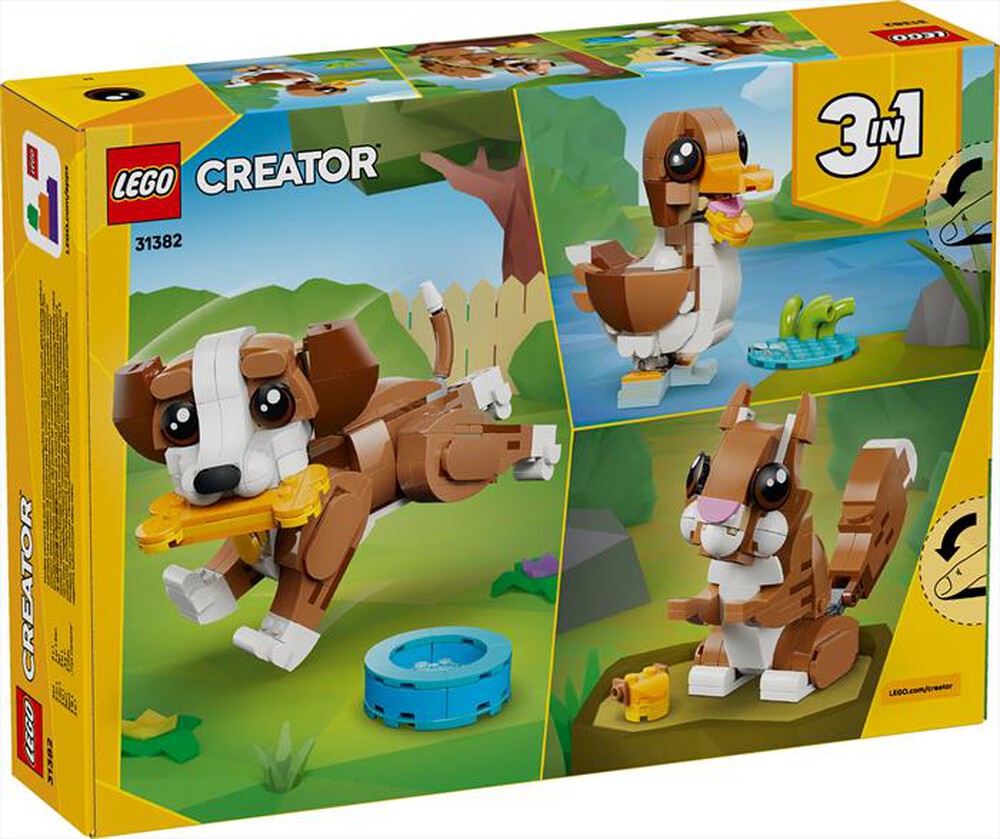 Immagine del prodotto LEGO - CREATOR 3IN1 Adorabili animali: cagnolino giocoso