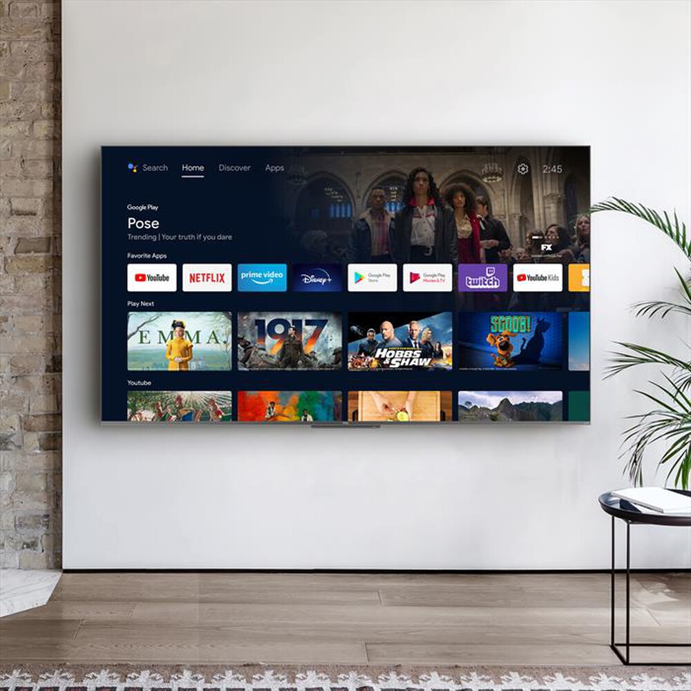"TCL - Smart TV Q-LED 4K 55\" 55C725"