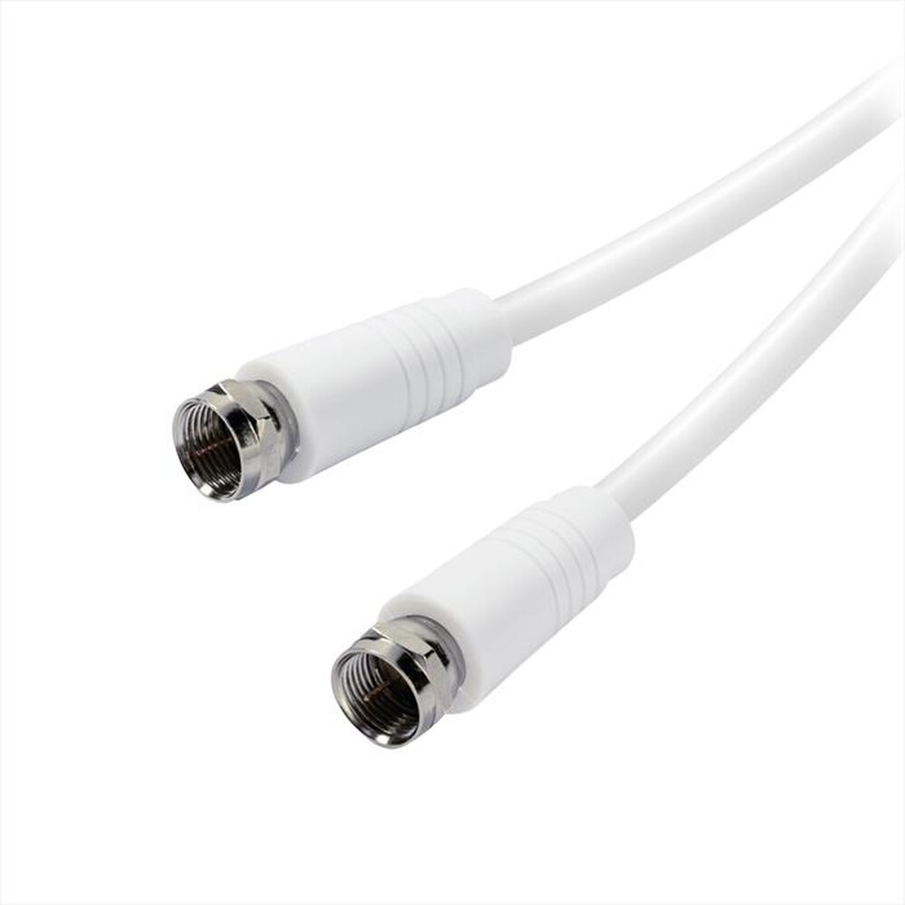 Immagine del prodotto SBS - F-connection lead F-plug - F-plug 1,5m-Bianco